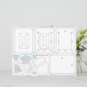 Selfie Picture Frame For 2x3 Photo Printable or (スタンド正面)