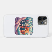 Selfie Time – Cute Kittens with Phones Case-Mate iPhoneケース (裏面(横))