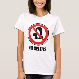 selfiesなし tシャツ
