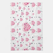 Selflove inspirational quote sweet heart and start キッチンタオル (縦)