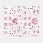 Selflove inspirational quote sweet heart and start フリースブランケット (正面(横))