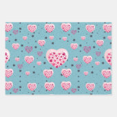 Selflove inspirational quote sweet heart and start ラッピングペーパーシート (正面2)