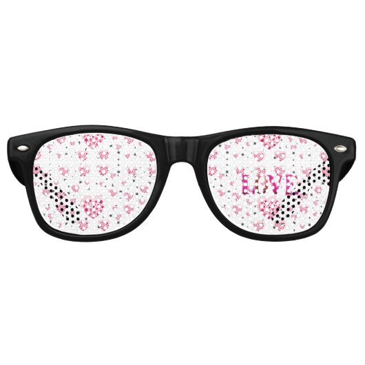 Selflove inspirational quote sweet heart and start レトロサングラス (正面)