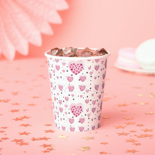 Selflove inspirational quote sweet heart and start 紙コップ (インサイチュ)