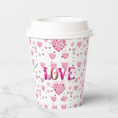 Selflove inspirational quote sweet heart and start 紙コップ (裏面)