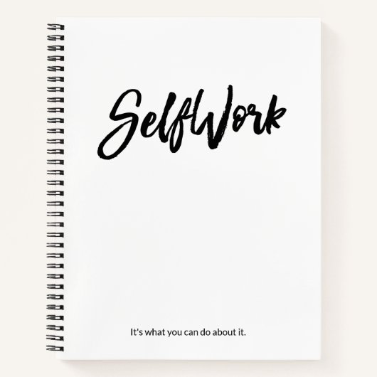 SelfWork Journalノートブック ノートブック (正面)