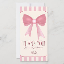 Selin Storeをサポートしていただきありがとうございます! サンキューカード