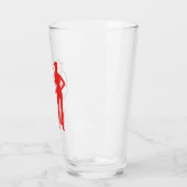 Selina Kyle Catwomanアウトラインロゴ タンブラーグラス (左)