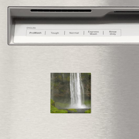 Seljalandsfoss Waterfall Iceland Magnet マグネット (インサイチュ (食洗機))