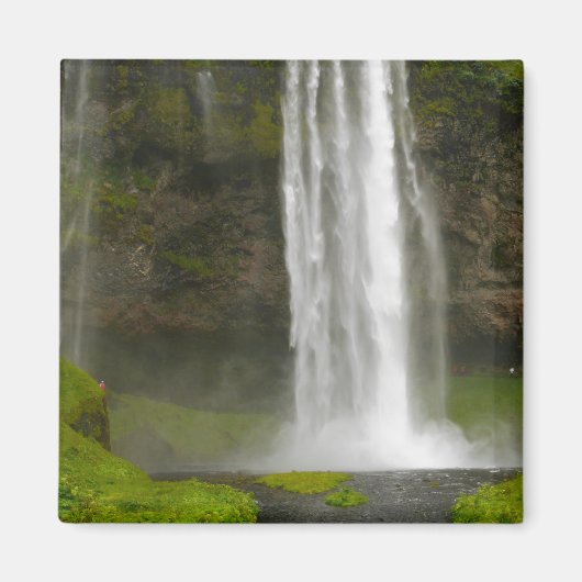 Seljalandsfoss Waterfall Iceland Magnet マグネット (正面)
