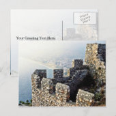 Seljuk Ramparts, Alanya - 1221 A.D. ポストカード (正面/裏面)