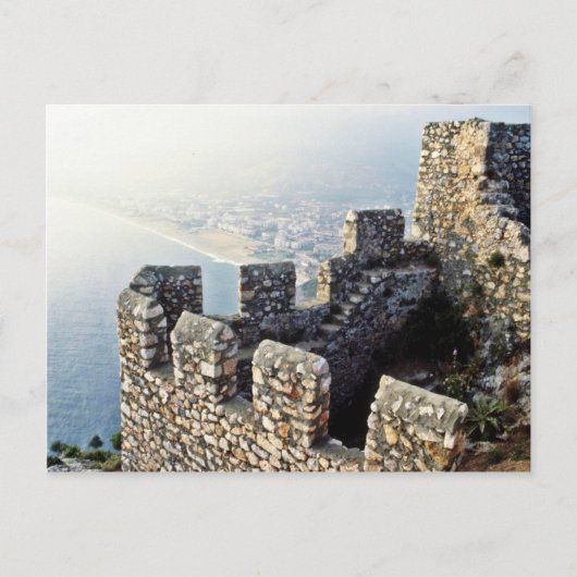 Seljuk Ramparts, Alanya - 1221 A.D. ポストカード (正面)