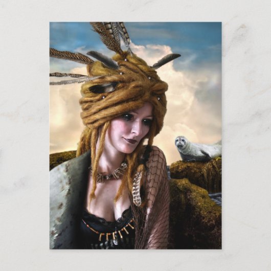 Selkieはがき ポストカード (正面)