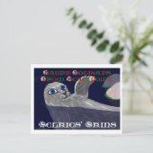 Selkiesの皮の休日の郵便はがき シーズンポストカード (スタンド正面)