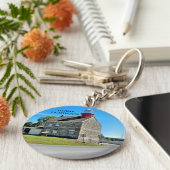 Selkirk Light house, New York Keychain キーホルダー (側面)
