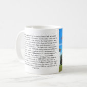 Selkirk Light house, New York Mag コーヒーマグカップ (正面左)