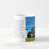 Selkirk Light house, New York Mag コーヒーマグカップ (中央)
