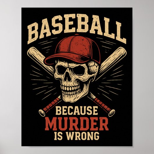 Sell Because Murder Is Wrong Funny Softll Player  ポスター (正面)