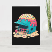 Sell Catcher Helmet With Face Mask Ice-cream Dripp カード (正面)