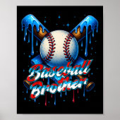 Sell Drip Brother Day Birthday Group Matching Fami ポスター (正面)