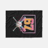 Sell Drip Number 67 Fun Six Seven 6 7 Meme Design  フリースブランケット (正面(横))