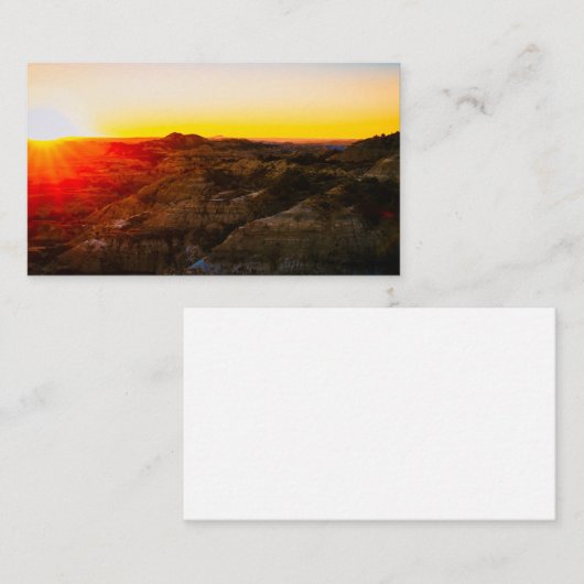Sell the sunrise !  名刺 (正面/裏面)