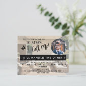 Sell Your Home in 10 Steps Agent spring clean Card 案内ポストカード (スタンド正面)