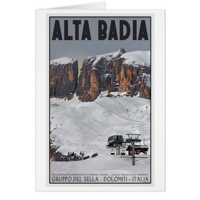 Sellaロンダ- Alta Badia (正面)