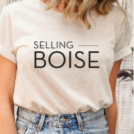 Selling Boise – サンセットTシャツ不動産仲介業者 Tシャツ