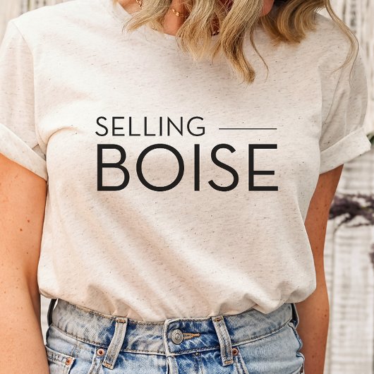 Selling Boise – サンセットTシャツ不動産仲介業者 Tシャツ