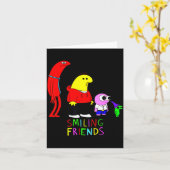 Selling Smiling Friends All Smiling Illustration  カード (黄色い花)