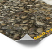 Selling toothpicks at a pudding festival... poster ポスター (角)