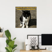 Selling toothpicks at a pudding festival... poster ポスター (ホームオフィス)