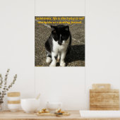 Selling toothpicks at a pudding festival... poster ポスター (キッチン)