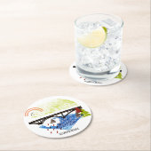 Sellwood橋ポートランドコースター ラウンドペーパーコースター (インサイチュ)