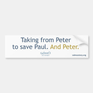 Selmaの物語のバンパーステッカー バンパーステッカー