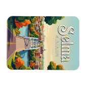 Selma USA マグネット (横)