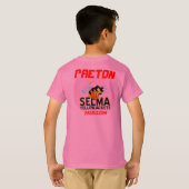 SELMA YELLOWJACKETSの"ハート" BBALLのの演劇Tシャツ Tシャツ (裏面フル)