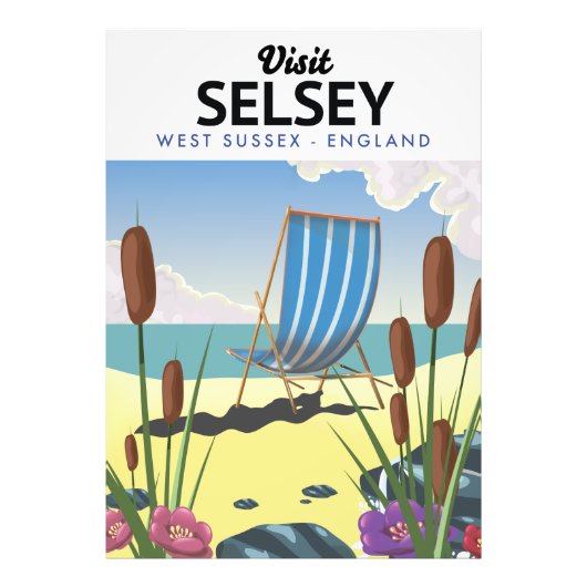 Selsey ウェストサセックス イングランド フォトプリント            (正面)