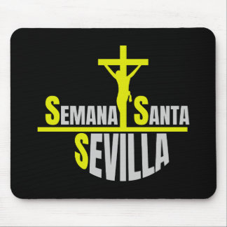 Semana Santa Sevilla – Diseño Religioso Inspirador マウスパッド