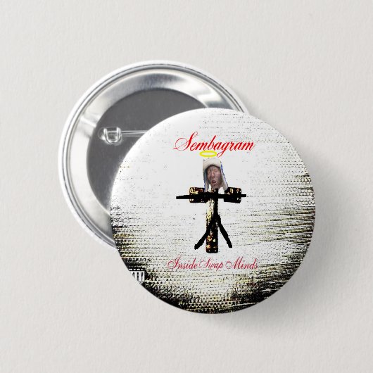 Sembagram Pin 缶バッジ (正面&裏面)