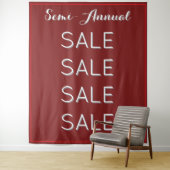 Semi Annual Sale Retail Banner Customizable Mall タペストリー (インサイチュ)