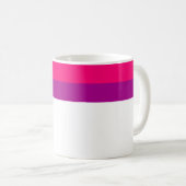 Semi Bisexual Pride Flag コーヒーマグカップ (正面右)