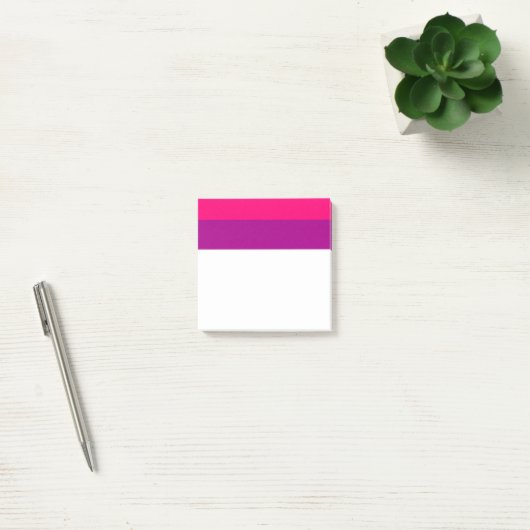 Semi Bisexual Pride Flag  ポストイット (オフィス)