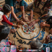 Semi Circle ラッピングペーパーシート