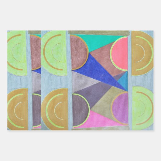 Semi Cone ラッピングペーパーシート (正面)