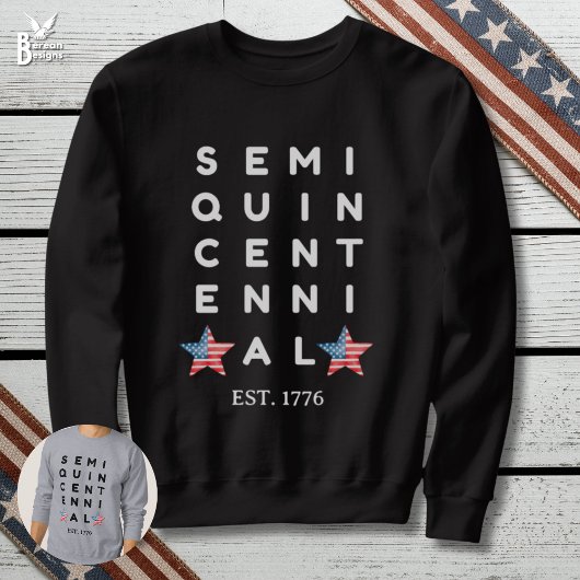 Semi quincentennial USA 250 Years スウェットシャツ