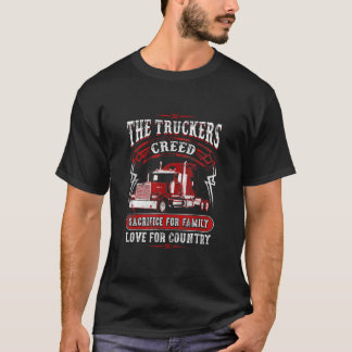 Semi Truck Driver Gift For 18 Wheeler Truckers Tシャツ