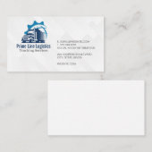 Semi Truck Transport | Shipping  名刺 (正面/裏面)