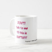 Semianの公式の班長のコーヒー・マグ コーヒーマグカップ (正面左)